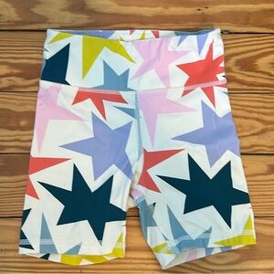 Hanna Anderson Multicolor Star Kids Shorts Biker Cartwheel